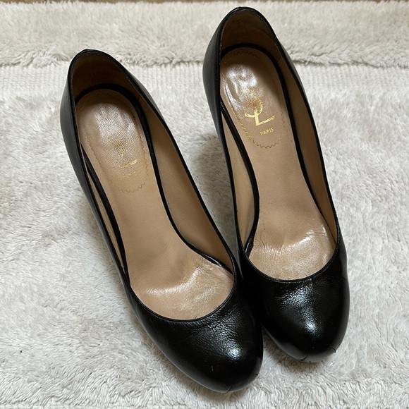 Designer YSL TRIBTOO 80 Pump in Black. Excellent Condition - YVES SAINT LAURENT - Picture 2 of 8